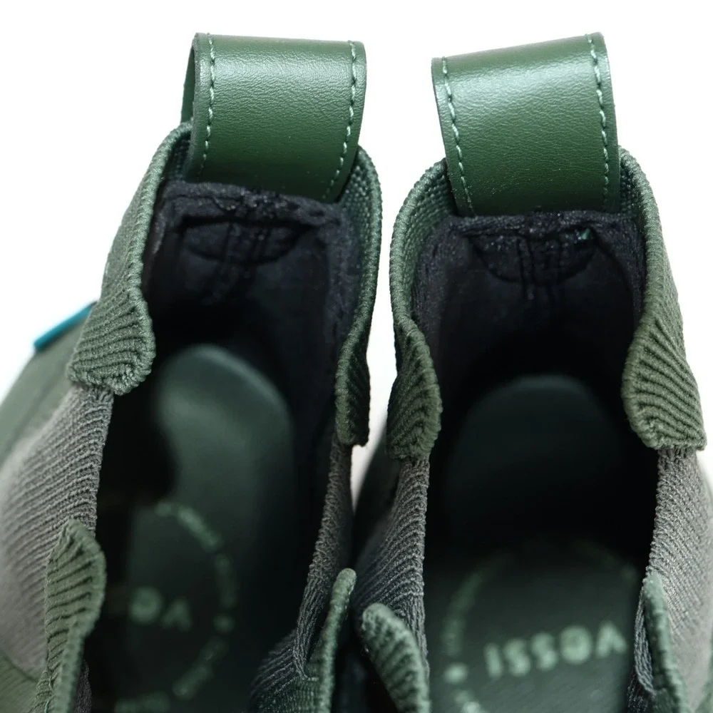 Vessi Womens Weekend Chelsea Sneaker Boots Size 8 Waterproof Green Shoe Booties